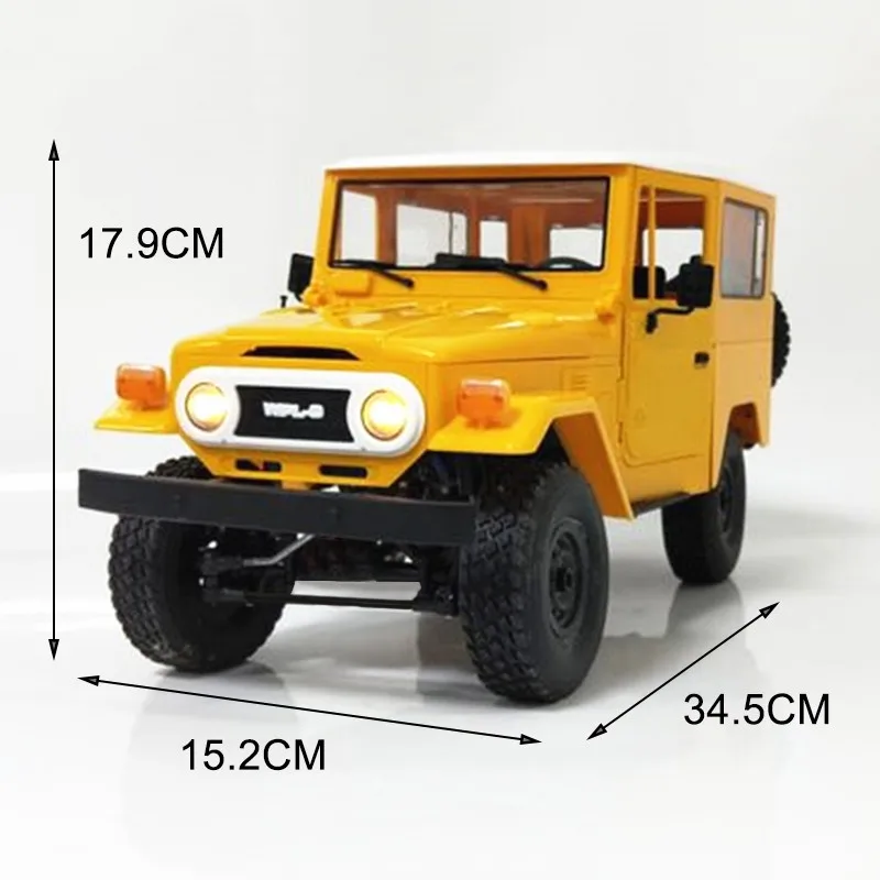 WPL RC автомобили C34 2 4G Управление игрушечные машинки багги грузовики внедорожные