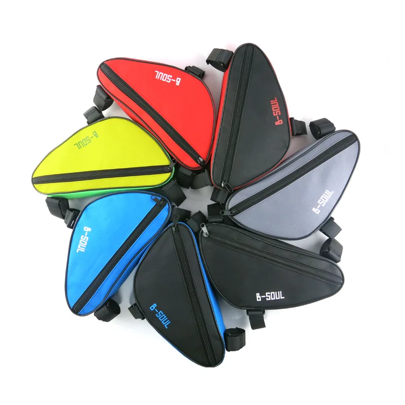 Популярная велосипедная Передняя сумка водонепроницаемая треугольная на раму