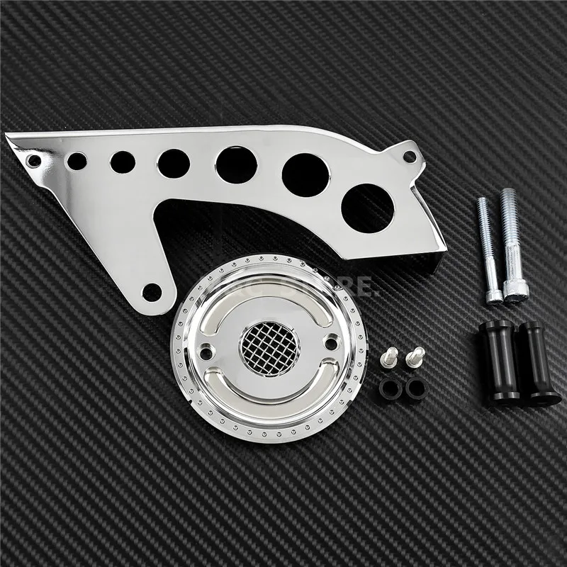 MACTIONS передняя крышка для крышки шкива с сетчатым потайным валом Harley Sportster 883 1200 XL 48