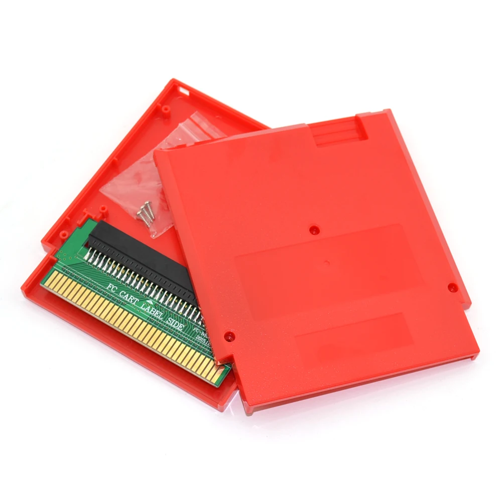 Переходник для FC 60 Pin на NES 72 с чехлом картриджа и винтом NES|pin adapter|pin pinpins nes |