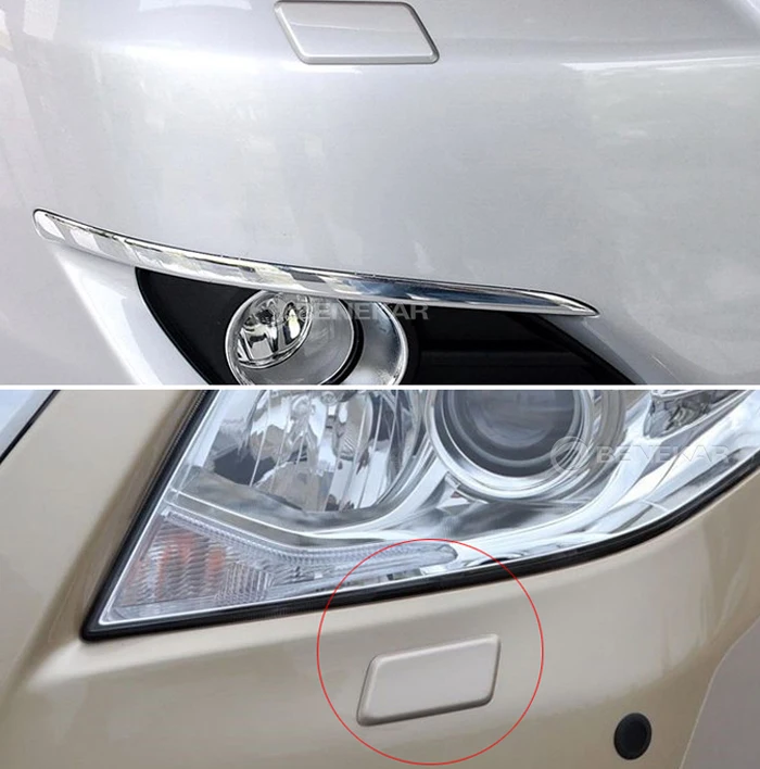 Пара левая/правая фара омывателя сопла Крышка для Toyota Camry ACV40 2006-2009
