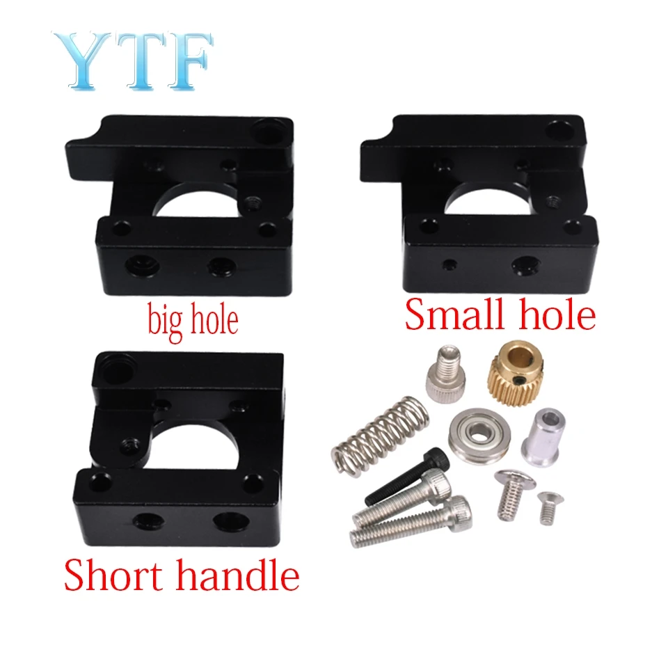 MK8 экструдер алюминиевый блок DIY kit выделенный одиночный сопло экструзионная