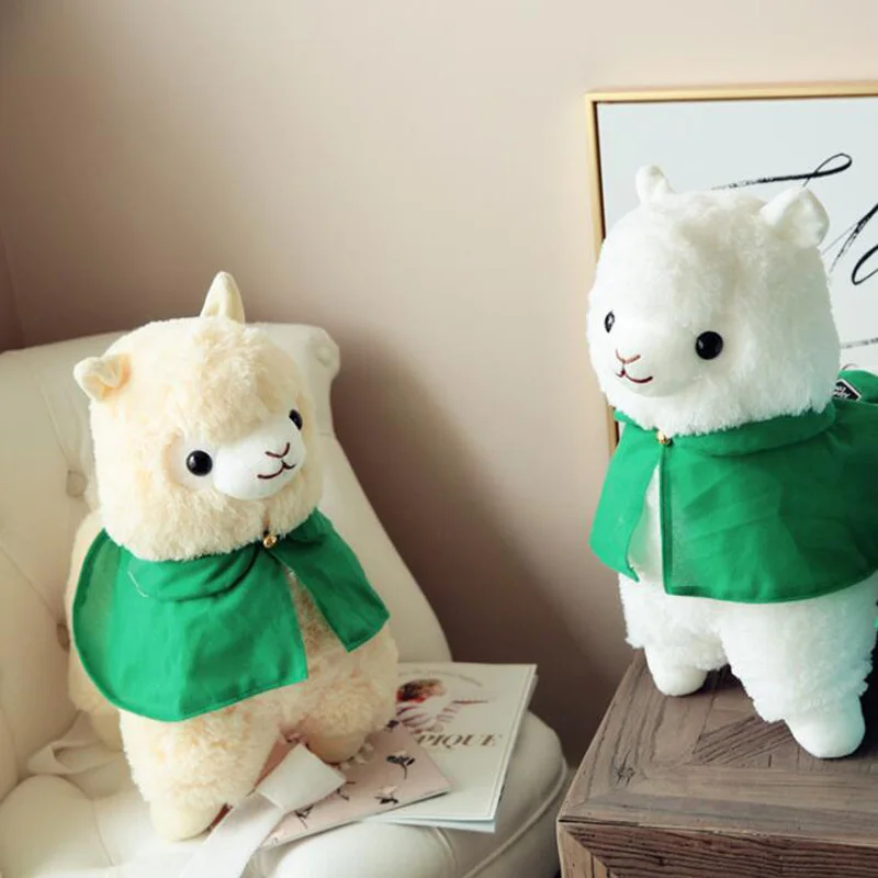 Мягкий милый плюшевый плащ из альпаки трава грязевая лошадь чудовище кукла