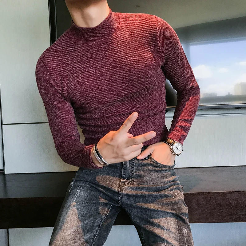 Лидер продаж футболка Homme брендовая Новинка 2018 одноцветная Универсальная