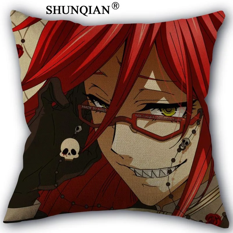 Grell Sutcliff хлопковая льняная Наволочка на заказ домашние текстильные украшения с одной стороны наволочки размером 45*45 см - Цвет: Pillow Cover