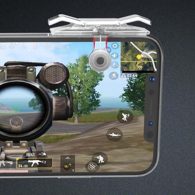 Игровой триггер L1 R1 для смартфона игр Knives Out / Survival Rules PUBG iphone | Электроника