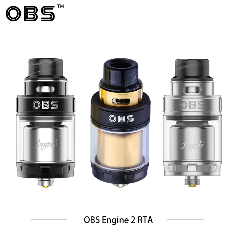 Оригинальная электронная сигарета Vape Tank OBS Engine 2 RTA 5 мл Емкость Топ Дизайн