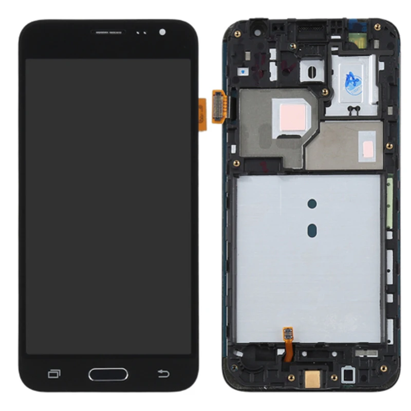 Для Samsung J3 2016 LCD J320F J320FN J320M ЖК дисплей сенсорный экран дигитайзер с рамкой Кнопка