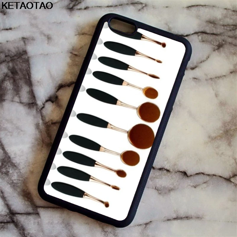 KETAOTAO горячий компактный макияж Набор Горячие тени для век чехлы телефонов iPhone 4S 5C