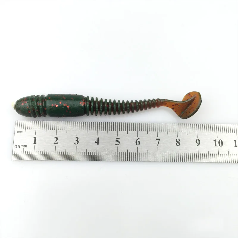 5 шт./лот новые мягкие рыболовные приманки 8 см 4 85 г запах искусственные снасти ZB390|