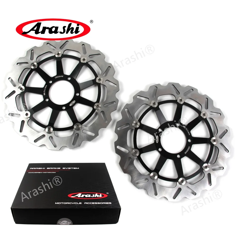 

Arashi 1 Pair For DUCATI MONSTER 1100 S 1100S 1100 2009 2010 CNC Front Brake Discs Brake Rotors Motorcycle Full Floating Disks