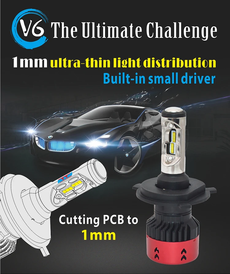 12V 24V CANBUS светодиодный H15 Hi/Low лампочки 12000LM Автомобильные фары DRL Дневной лампада