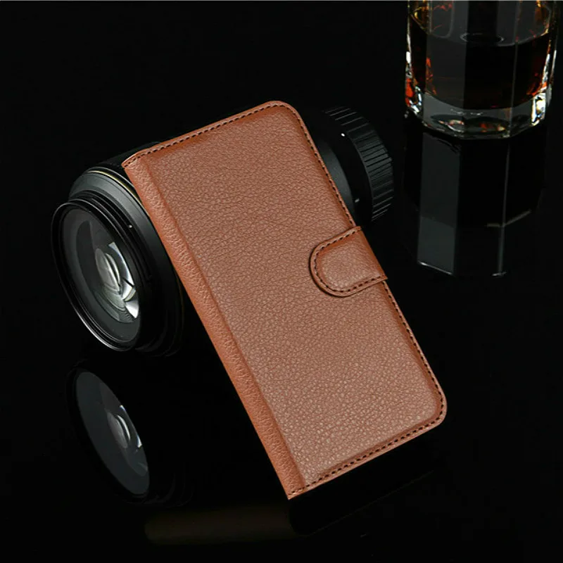 Brown Роскошный флип-чехол для coque fundas iPhone 5C Чехол для телефона s для apple iPhone 5C iPhone 5 C чехол для телефона с держатель для карт - Цвет: Brown
