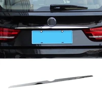 stainless steel car rear logo decoration strips car cover trim for bmw x5 f15 2014 2017 car exterior styling accessories