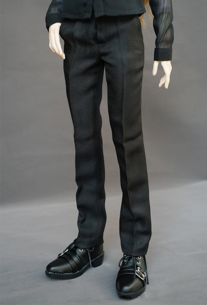 

BJD doll clothes pants are suitable for 1/3 1/4 Uncle SD MSD men's fashionable classic black suit pants doll accessories