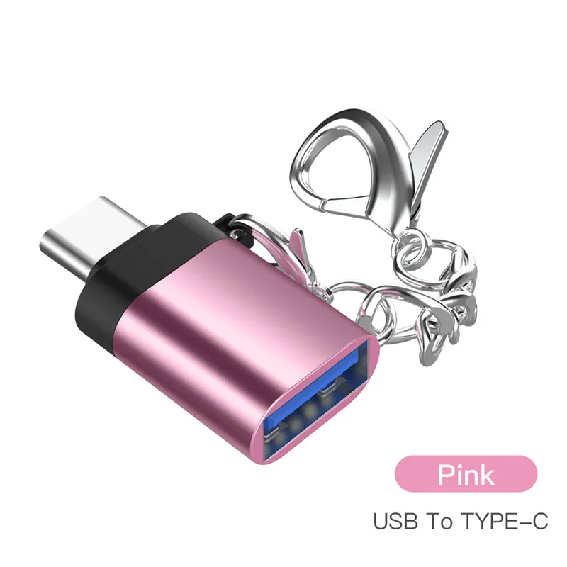 Type C OTG адаптер USB C штекер USB 3,0 Женский Синхронизация данных USB-C кабель type-C для Xiaomi huawei samsung Мышь Клавиатура