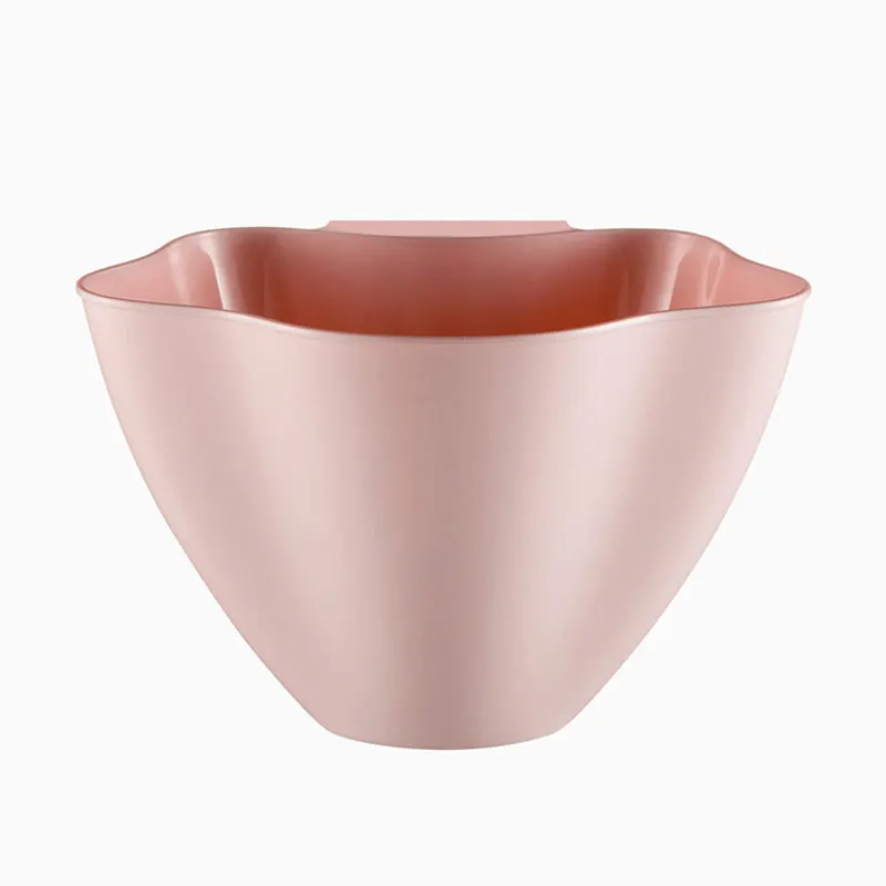 3 Мусорные баки с большим горлышком, мусорное ведро, офисное кухонное ведро для хранения, пластиковое ведро, рабочий стол, мусорное ведро, круглые жестяные контейнеры - Цвет: 3