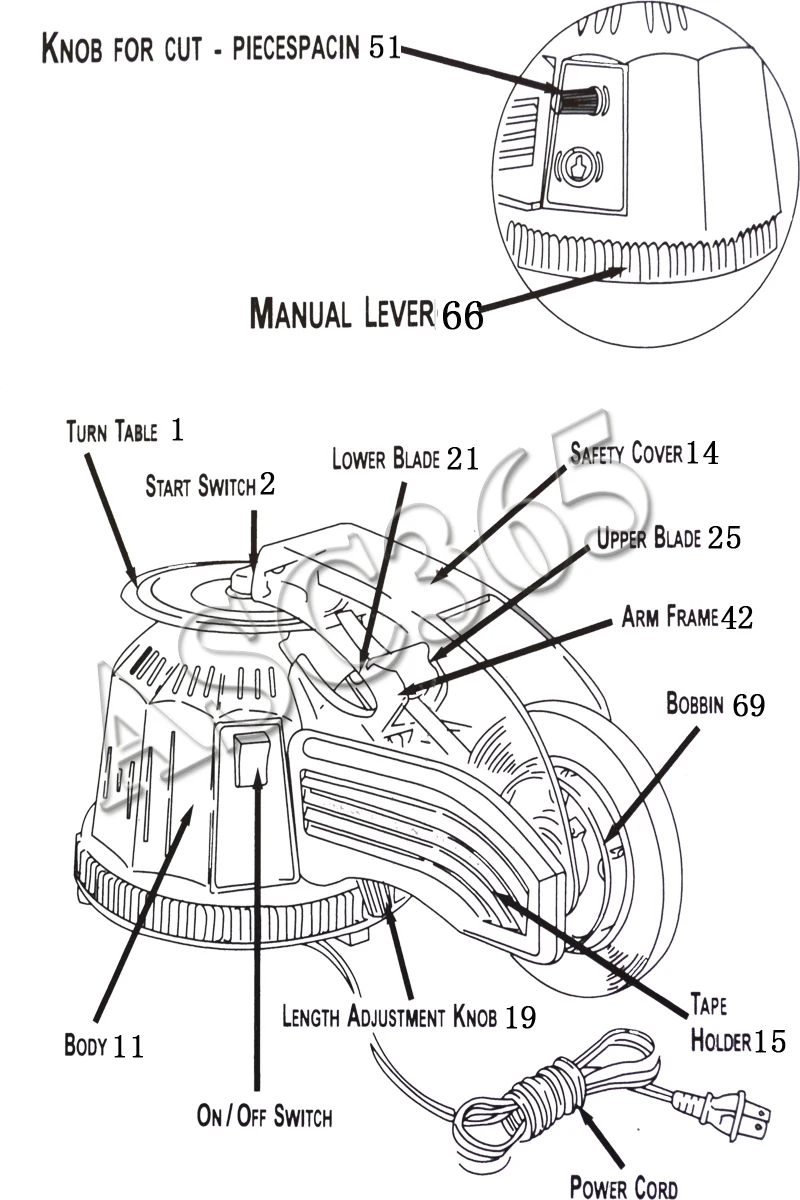 Электрический диспенсер для ленты 110 В/220 В автоматический рулетки упаковочная