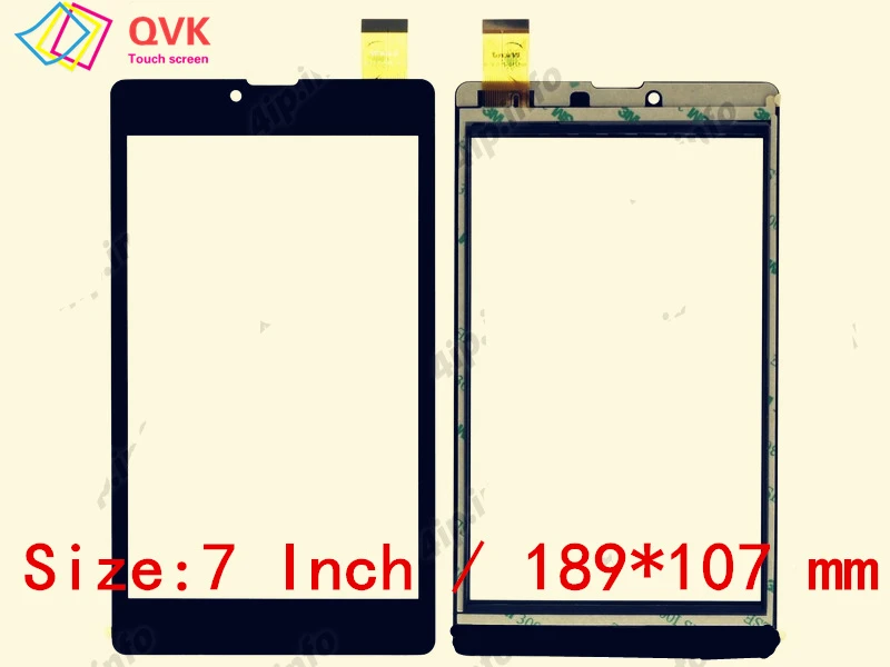 Черный 7 дюймов для DIGMA OPTIMA 7305S 3G TS7086PG емкостная сенсорная панель Ремонт Запасные