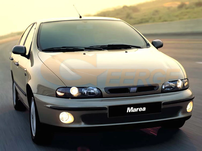 Для Fiat Marea Weekend 1996-2002 отличные глаза ангела Ультра яркое освещение COB комплект светодиодов «глаза ангела»
