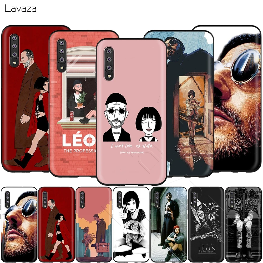 Lavaza Leon Матильда Натали Портман чехол для Samsung Галактики S6 S7 край J6 S8 S9 S10 плюс A3 A5 A6