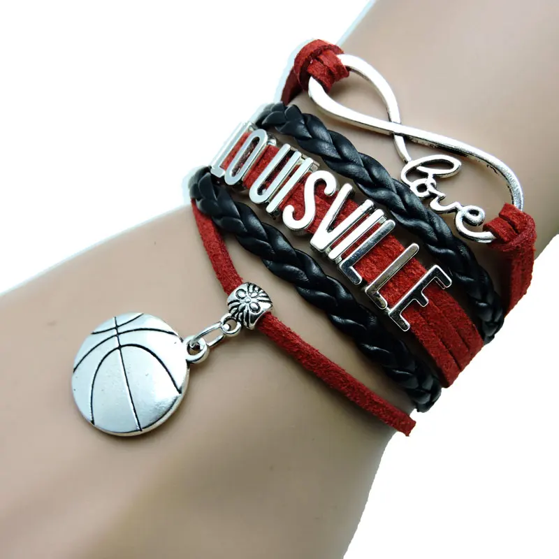 Спортивные слоистых браслет Dallas-мавс Баскетбол Регби Бейсбол Вентиляторы 11