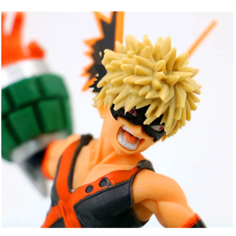 19 см My Hero academic Bakugou Katsuki Todoroki Shoto фигурка Статуэтка из ПВХ версия модели украшение