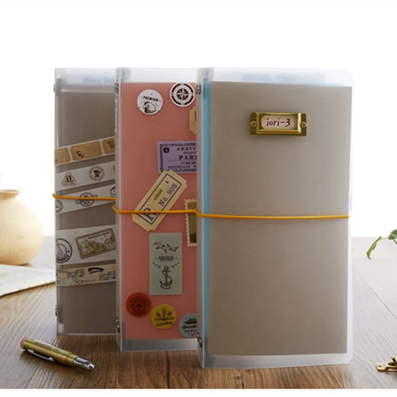 Путешественника Тетрадь заправка PP вязка папка пополнения хранения Справочник