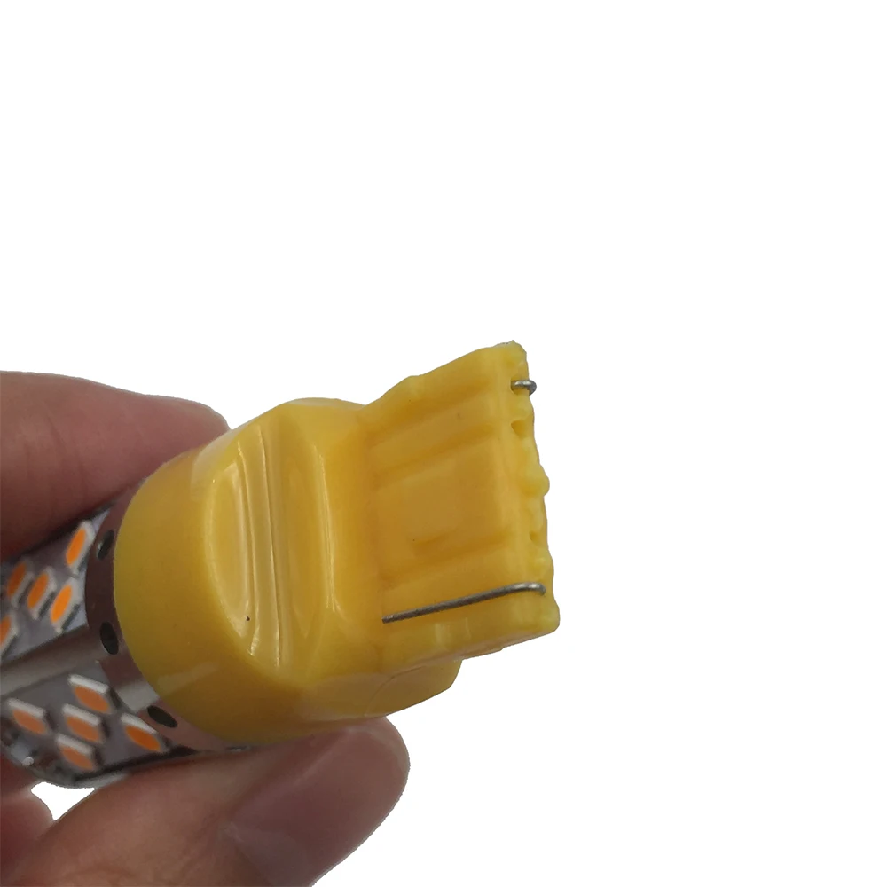 YSY 10X T20 7440 W21W светодиодный лампы 3030 35SMD Canbus 1156 BAU15S PY21W BA15S P21W для автомобилей