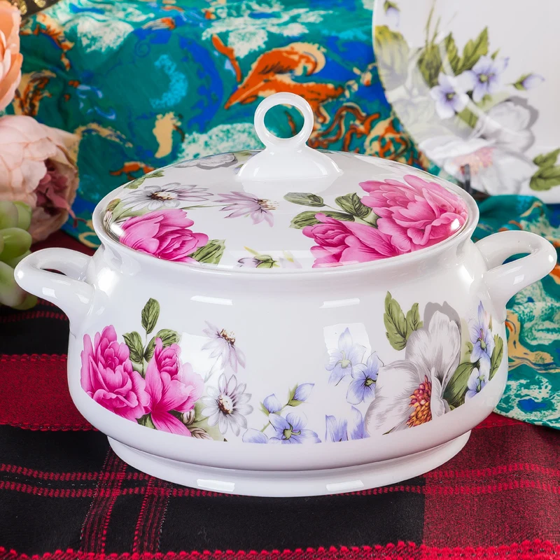Набор посуды joy Jingdezhen керамическая миска с головкой 56 головок набор из костяного