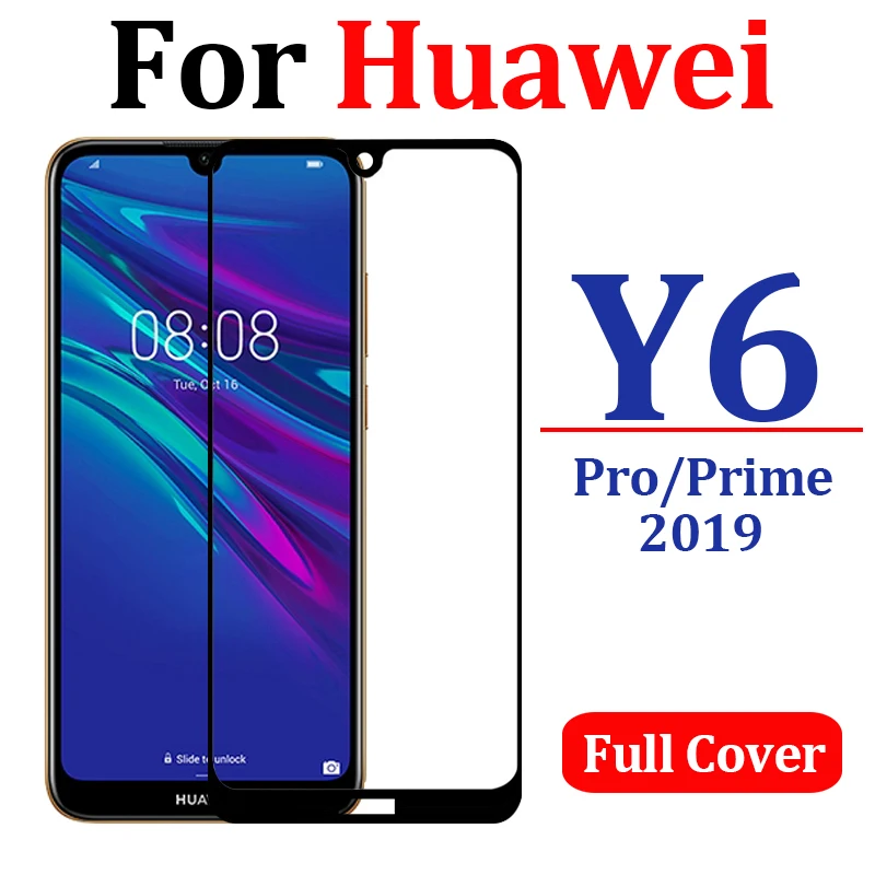 Защитное стекло 9D для Huawei Y6 2019 Защита экрана детской модели Y62019 6 09 закаленная