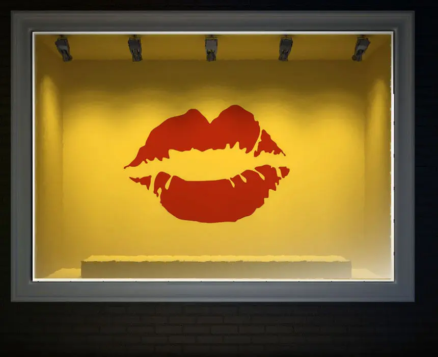 

Beautiful Sexy Lip Wall Stickers Vinyl Wall Stickers Custom Color Wall Decal For Bedroom Living Room Decoration Mural SA121
