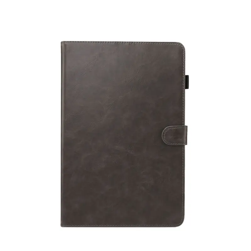 Gray Роскошный чехол для samsung Galaxy Tab S4, 10,5 дюймов, T830 T835, SM-T830, чехол для SM-T835, чехол для планшета, чехол-подставка из искусственной кожи+ пленка+ ручка - Цвет: Gray