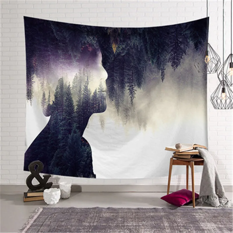 Скандинавские ins подвесные ткани художественная настенная цифровая печать