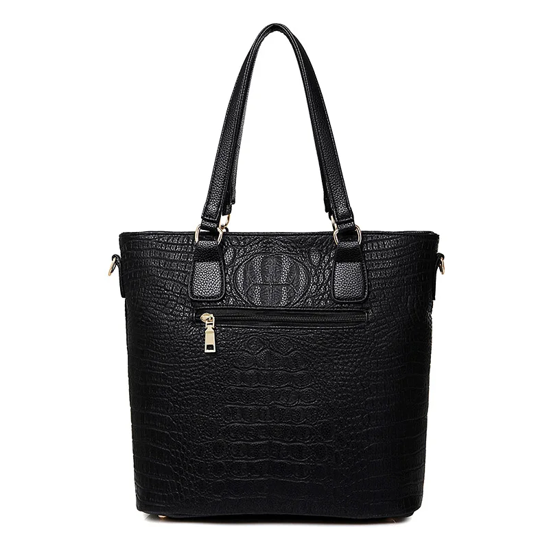 New Women Composite Bag Alligator leather Crocodile PULeather ladies Shoulder Bags for Handbag bolas feminina | Багаж и сумки
