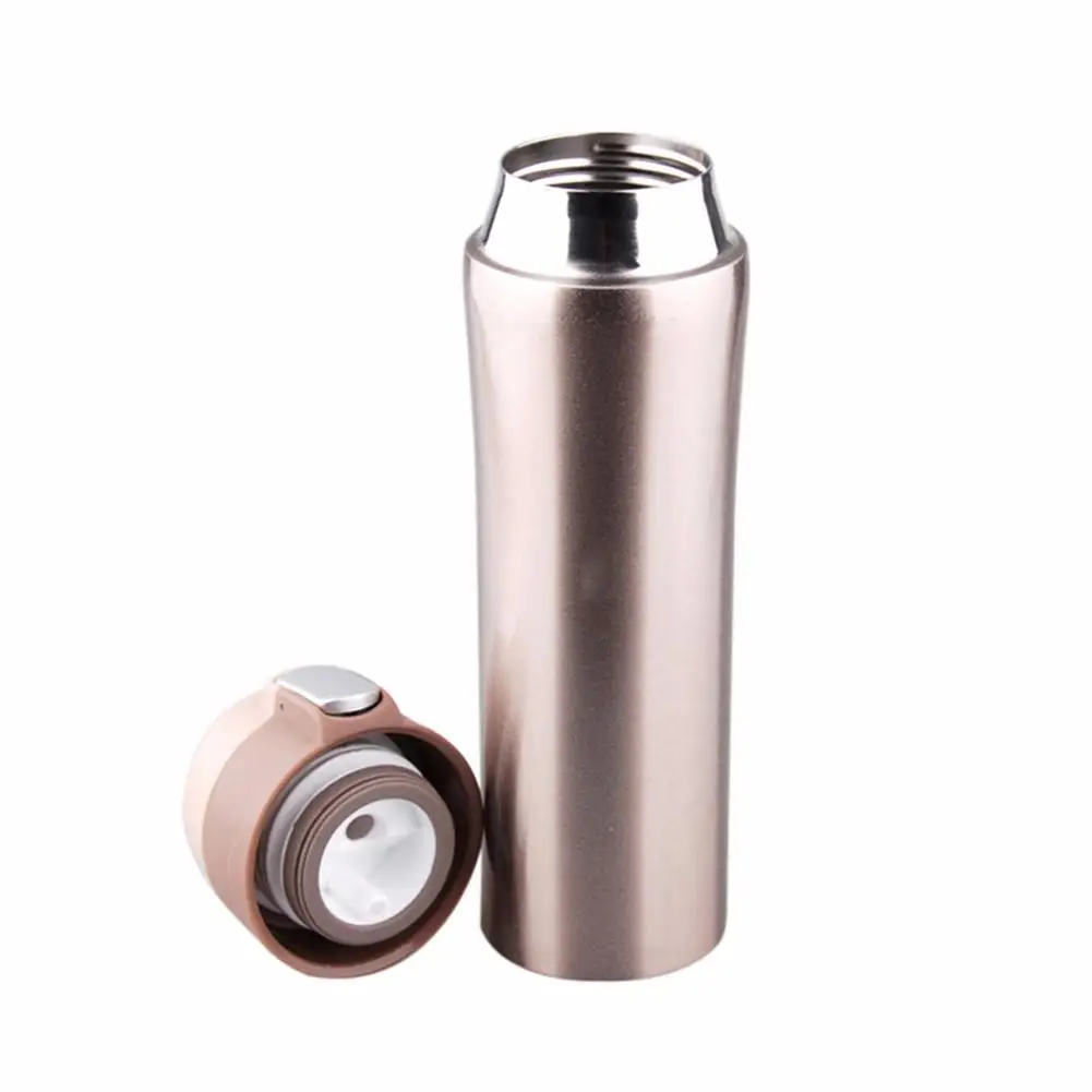 12V 400ml Автомобильная чашка для путешествий из нержавеющей стали с подогревом