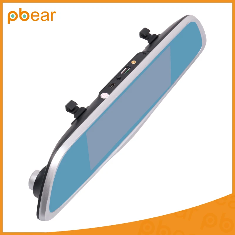 Pbear 7.0 дюймов Двойная Линза Bluetooth Сенсорный экран Автомобильный видеорегистратор