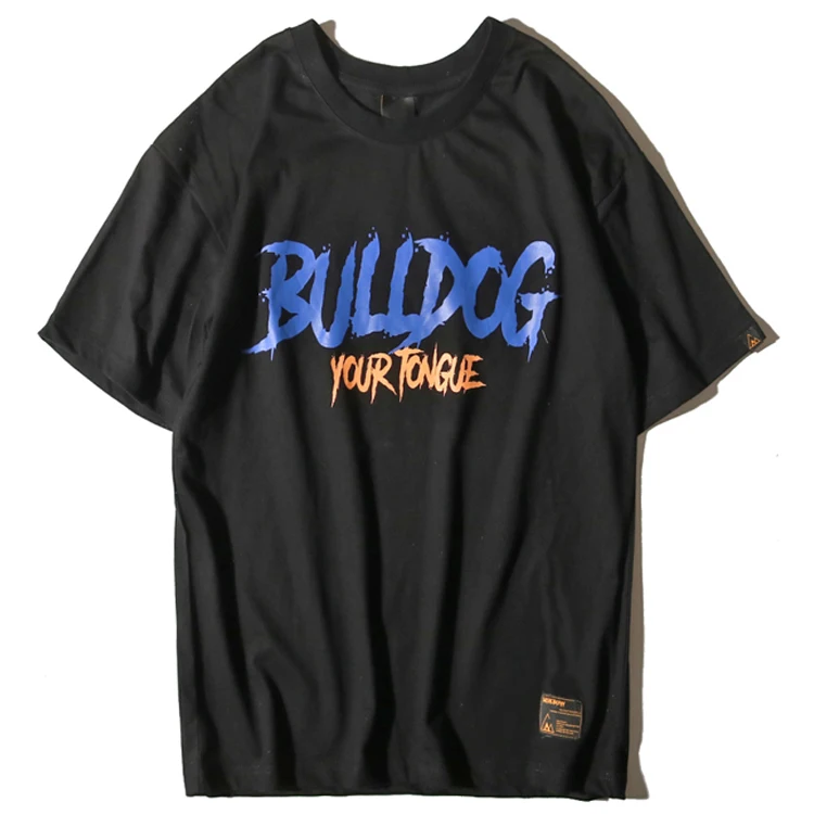 HISTREX Bulldog топы футболки брендовая одежда мужская футболка летняя Мужская Уличная