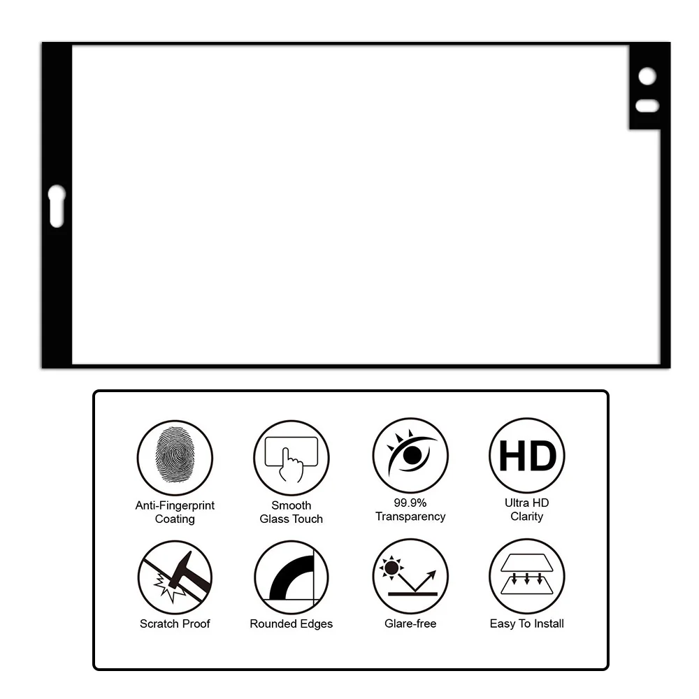 2 шт. закаленное стекло с полным покрытием для LG V20 H910 H918 LS997 US996 VS995 Защитная пленка