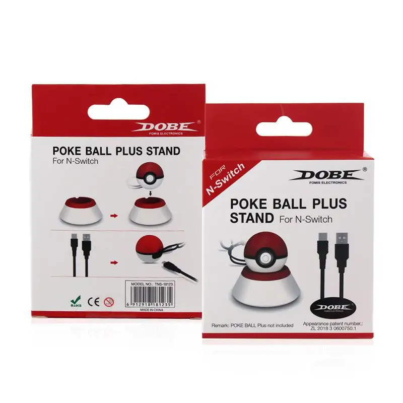 Для Poke Ball Plus Подставка для зарядки Настольная подставка планшета Nintendo Switch NS