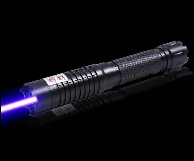 Самый мощный сжигающий синий лазерный факел 445nm 500000 м Фокусируемый прицел