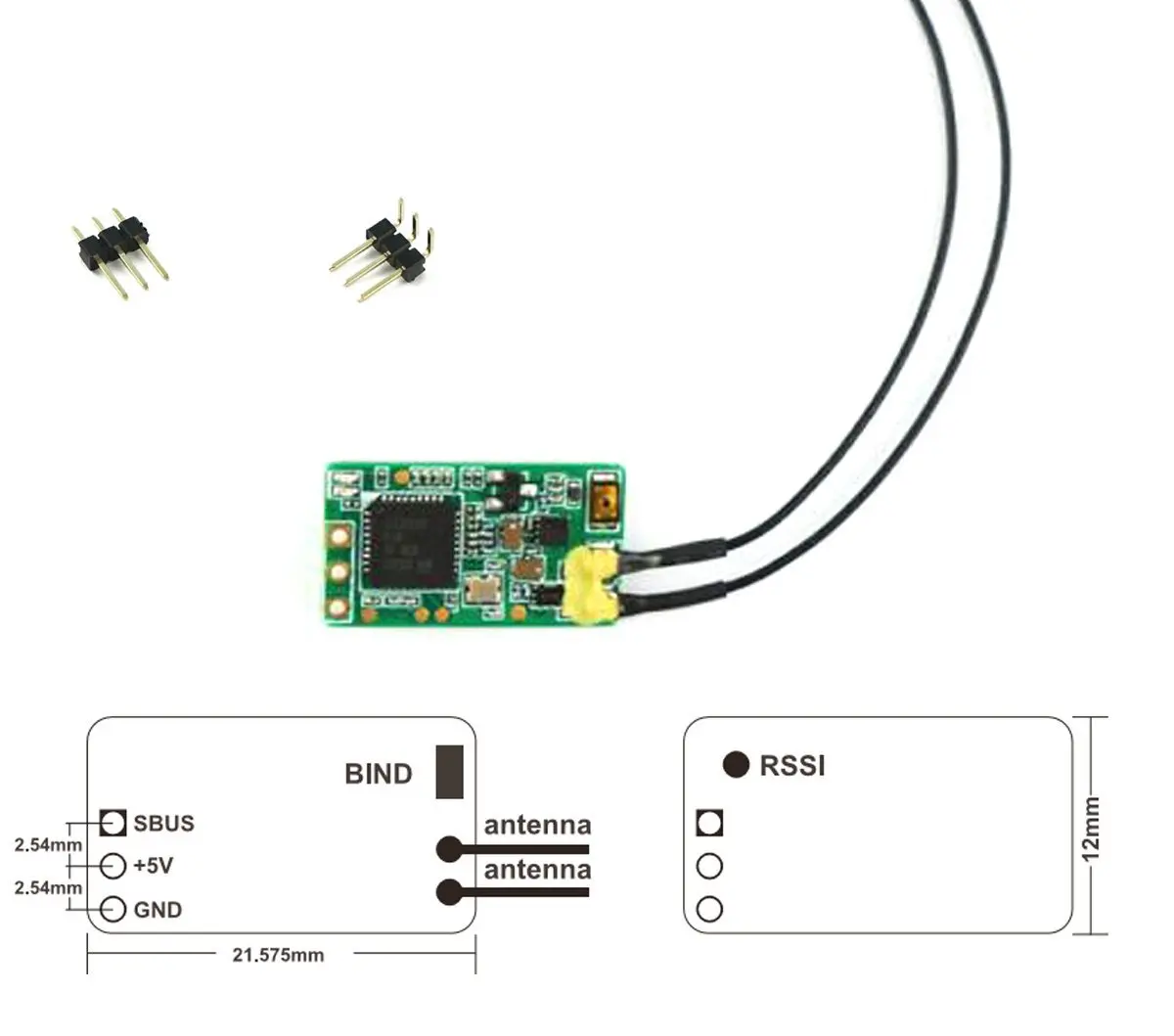 Мини ресивер Frsky XM Plus|frsky|frsky receiverxm |