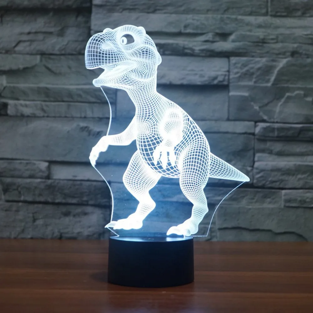 Animal 93d Light Colorful Led Vision Gift Atmosphere Table Lamp | Лампы и освещение