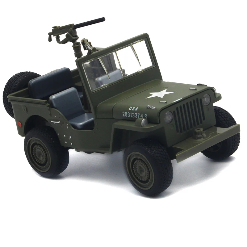 Крутой литой джип виллес модель автомобиля военная сила Легкосплавные