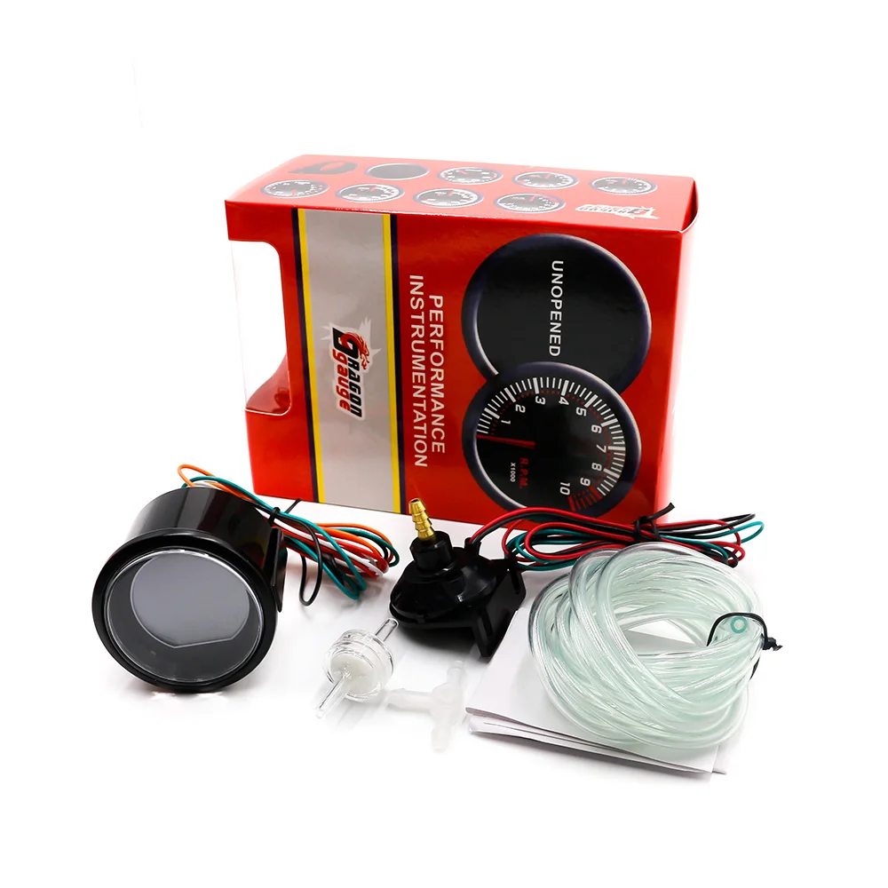 Бесплатная доставка CNSPEED 2'཰mm EVO цифровой авто турбо Boost Gauge 30 ~ 35 Psi Led Light Turbo Meter с