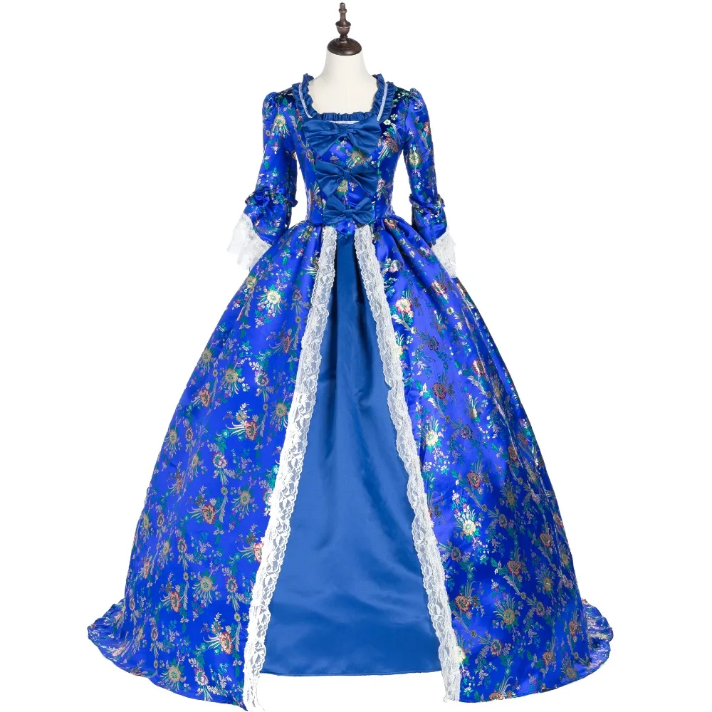 Marie платье Антуанетты викторианской эпохи Rococo бальное женские вечерние платья