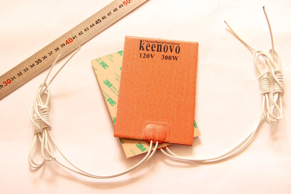 Универсальный Гибкий Силиконовый обогреватель Keenovo 150 Х100 мм 300 Вт 120 В
