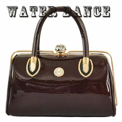 2017 последняя мода скелет кристалл алмаза лакированной кожи дамы вечерняя