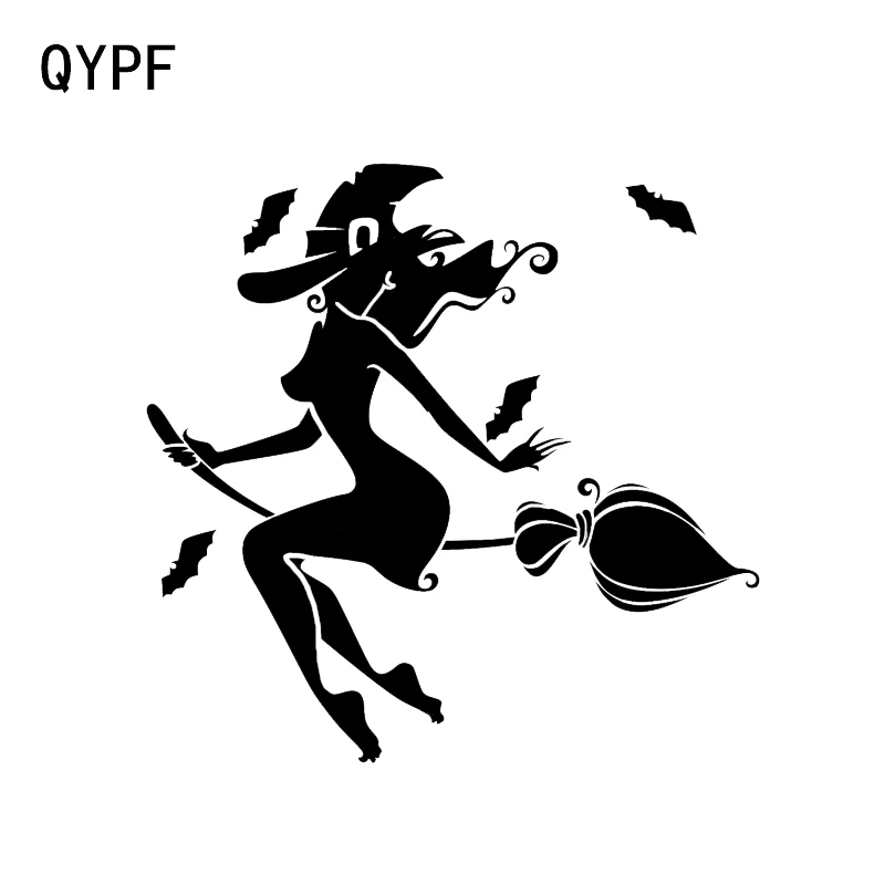 QYPF 12 5*12 1 виниловый декоративный автомобильный стикер на Хэллоуин вечеринку трюк