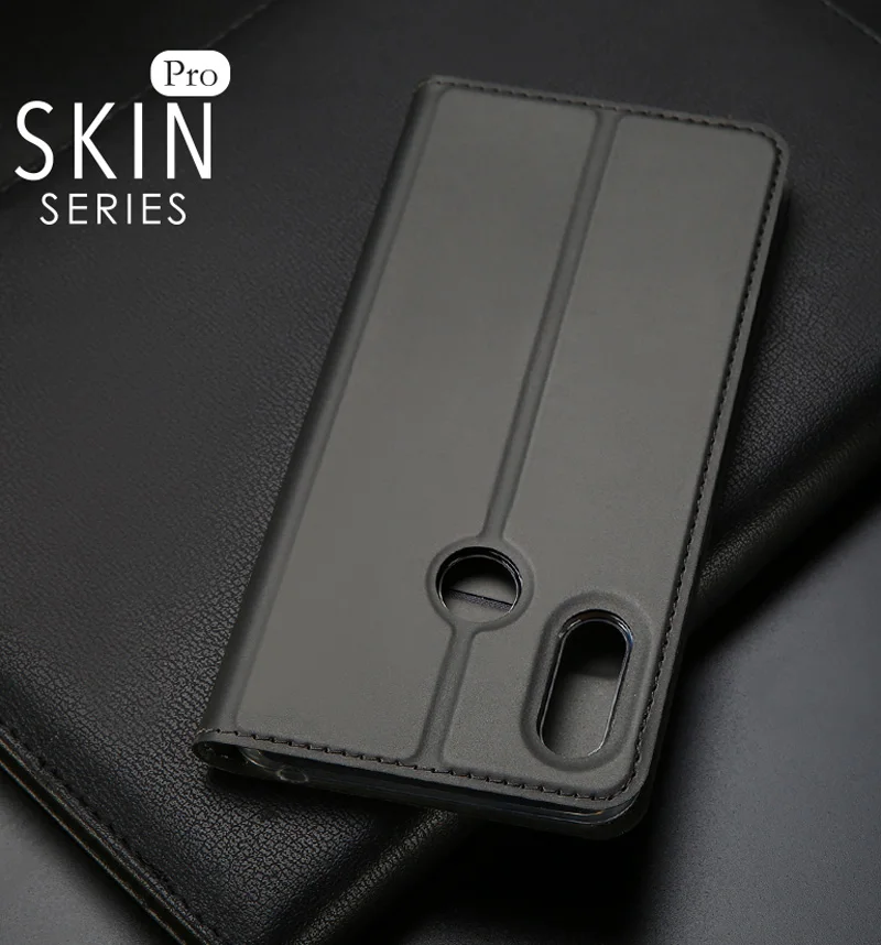 Оригинальный чехол DUX DUCIS для Huawei P Smart Plus 2019 кожаный книжка с откидной